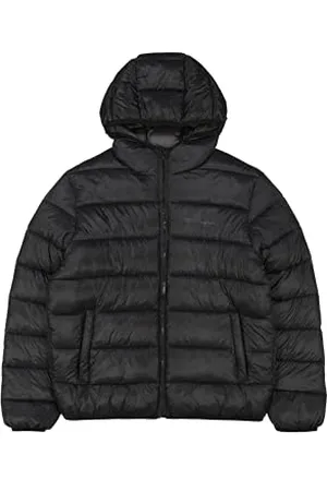Champion Herren Legacy Outdoor (220342) -Wr Light Nylon Cirè 35gr Tonal Script Logo Hooded Jacke, , XL