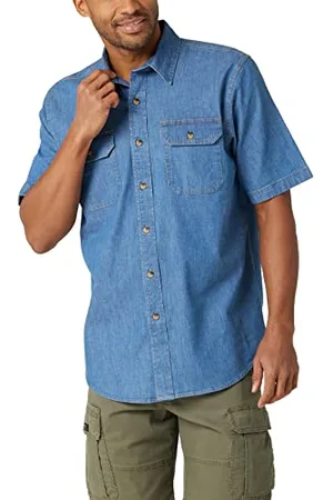 Wrangler Herren Short Sleeve Classic Woven Shirt Hemd mit Button-Down-Kragen, , XX-Large