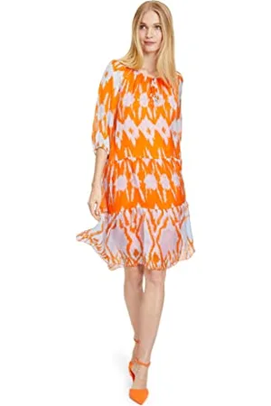 Cartoon Damen Sommerkleid mit 3/4 Arm ,44