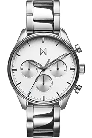 MVMT Multi Zifferblatt Quarz Uhr für Herren mit Silbernes Edelstahlarmband - 28000230-D