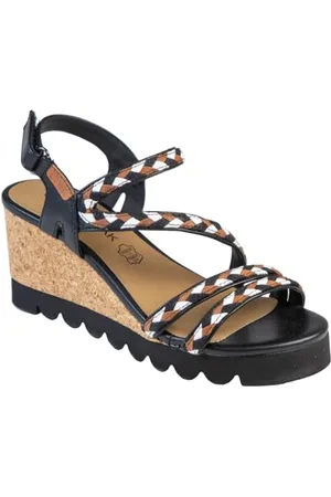 Chattawak Damen 18halzanoir41 Sandale mit Absatz, , 41 EU