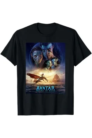 20th Century Fox Avatar: The Way of Water Movie Poster T-Shirt, Unisex Erwachsene, , Klein, Kurzarm, T-Shirt
