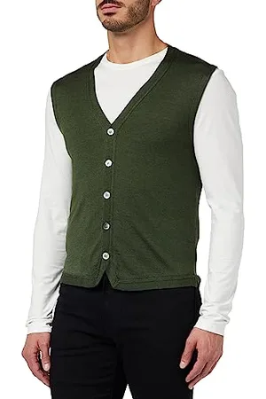 Hackett Herren GMD Merino Silk Sl Cdi Strickjacke, , XXXL
