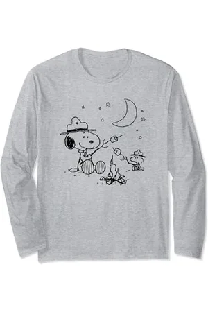 Peanuts Snoopy Camping Langarmshirt