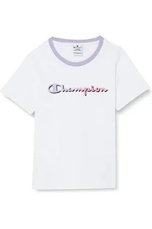 Champion Mädchen Legacy C-Color S/S Logo T-Shirt, , 3-4 Jahre