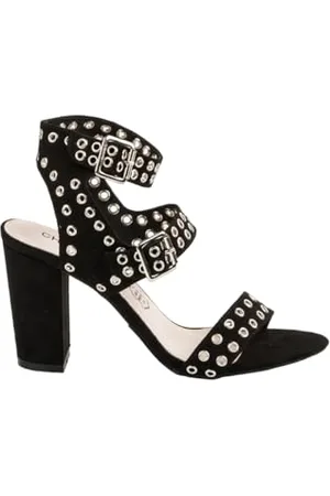 Chattawak Damen 5glaeulblack40 Sandale mit Absatz, , 40 EU
