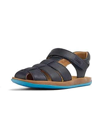 Camper Jungen Bicho Kids-80177 Sandal, Blau, 27 EU