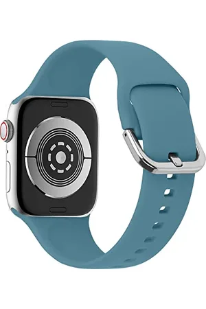 lopolike Kompatibel mit Apple Watch Band 42mm für Damen/Herren, Weiche Silikon Band Ersatz Armband für Apple Watch Series 8/7/iWatch Series 8 7 6 5 4 3 2 1 SE