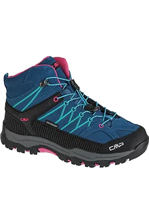 CMP Kids Rigel Mid Shoe Wp Trekking-Schuhe, Deep Lake Baltic, 31 EU