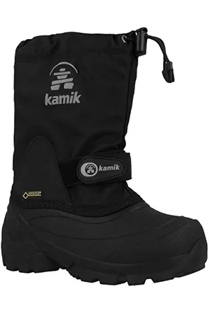 Kamik WATERBUG5G, Unisex-Kinder Schneestiefel, Schwarz (BLK_Black), 25 EU