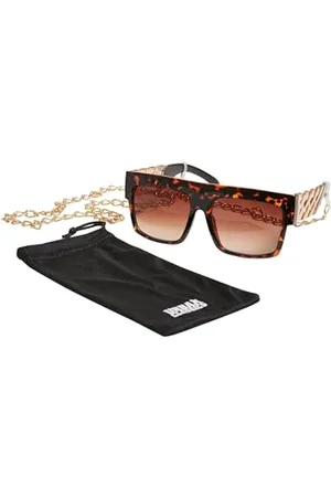 Urban classics Unisex Sunglasses Zakynthos with Chain Sonnenbrille, , one Size