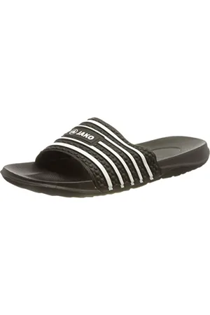 Jako Unisex lette II Badelatschen, Schwarz/Weiß, 41 EU