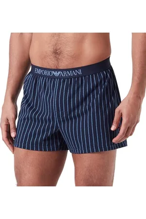 Emporio Armani Herren Stretch Cotton Classic Pattern Mix Boxer Briefs, , L