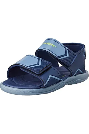 Rider Baby-Jungen 82746 Sandale, Blue/Blue, 19.5 EU Schmal