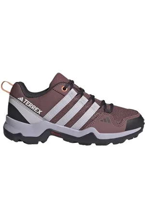 adidas Terrex AX2R Hiking Shoes Wanderschuhe, Quiet Crimson/Silver Dawn/Amber Tint, 33 EU