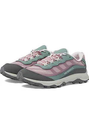 Merrell Moab Speed Low WTRPF Wanderschuh, Dusty Olive/PINK, 36 EU