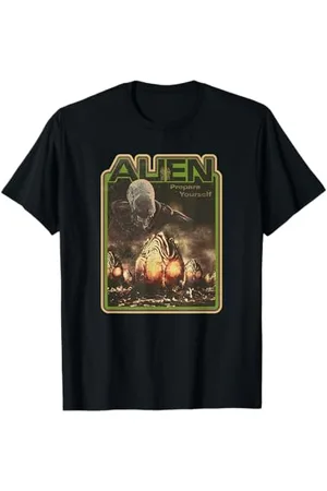 20th Century Fox Alien Xenomorph Prepare Yourself Retro T-Shirt für Erwachsene, Unisex, , S