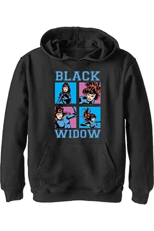 Marvel Jungen Klassisch Pop Widow Hoodie, , M