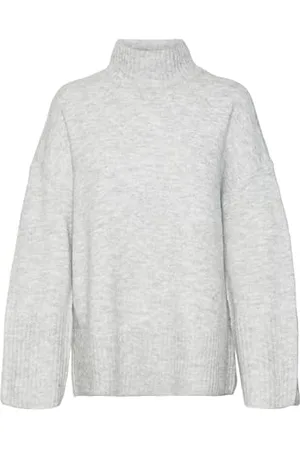 VERO MODA Damen VMPHILLIS LS Highneck GA Boo Pullover, ,S
