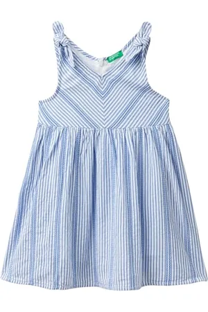 Benetton Mädchen und Mädchen 4vbxgv01n Kleid, , 110 cm