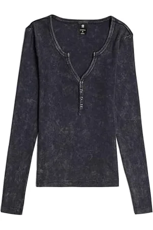 G-Star Deep V Henley Slim Top