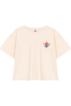 Petit Bateau Damen Kurzärmeliges T-shirt, , L
