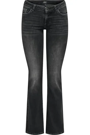 ONLY Damen ONLBLUSH LW Flared DNM CRO224 Jeans, , M x 34L