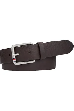 Tommy Hilfiger Herren Gürtel Casual 3,5 cm Ledergürtel, , 85