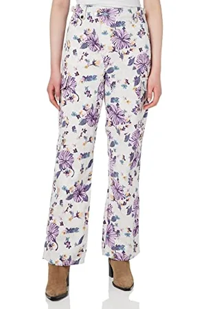 Pinko Damen Cordata Cargo Gabardina Druck Hose, , 46