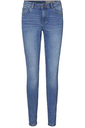 VERO MODA Damen Vmtanya Mr Piping Vi349 Noos Skinny Jeans, , L 30L EU