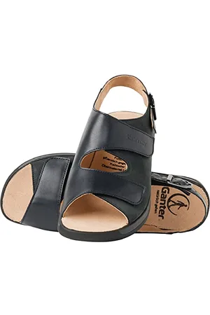 Ganter Damen Monica-g Offene Sandalen mit Keilabsatz, Ocean, 36 EU