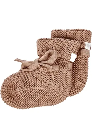 Noppies Baby Unisex Kinder U Booties knit Nelson, Café Au Lait P788, 62 EU