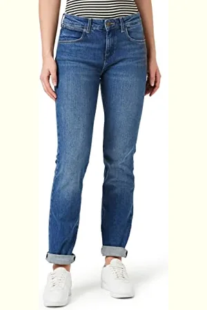 Wrangler Damen Straight Jeans, , 29W / 30L EU