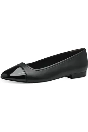 Tamaris Damen Ballerinas Vegan; BLACK/ ; 36