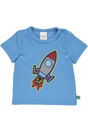 Green Cotton Baby - Jungen Hello Space S/S Baby T Shirt, , 74 EU