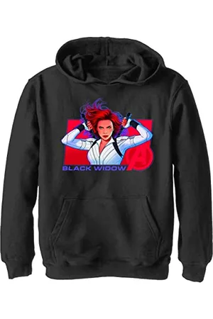 Marvel Jungen Black Widow: Film Ready Widow Hoodie, , S