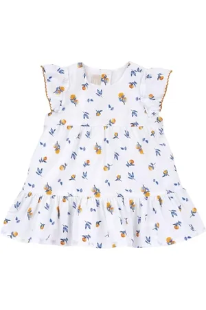 chicco Kleid Neugeborene, mit Bequemer Öffnung mit Knöpfen, aus Weicher Baumwolle, Waschbar in der Waschmaschine, Babykleidung 0-24 Monate, Entworfen in Italien