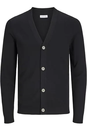 JACK & JONES Male Strickjacke Einfarbig Strickjacke