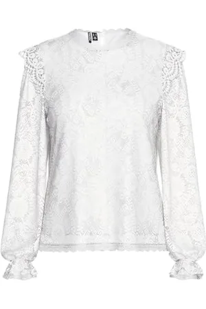 Pieces® Pcolline Ls Lace Top Noos