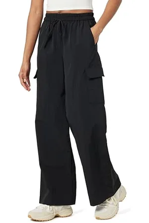 THE DROP Esperanza Relaxed Nylon Cargo Pants Hose, , XXL Große Größen