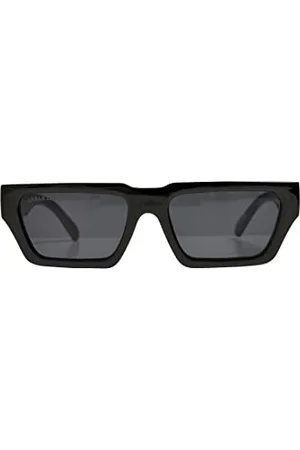 Urban classics Unisex Sonnenbrille Sunglasses Bogota mit Aufbewahrungshülle, rechteckige Gläser, UV 400 Schutz, erhältlich in black, one size