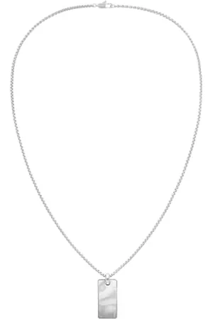 Calvin Klein Halskette mit Anhänger für Herren Kollektion CK METALLIC WAVES aus Edelstahl - 35100033