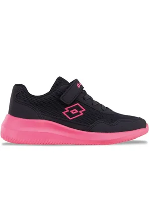 Lotto Connect BC K Unisex Kids Sneaker, Navy/PINK, 26 EU