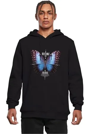Mister Tee Herren Become The Change Butterfly Hoody S Black
