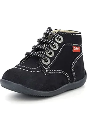 Kickers Unisex Kinder BONZIP Stiefel, Blau (Marine Perm 10)
