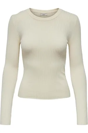 JDY Plum KNT Noos L/S O-Neck Pullover, , S