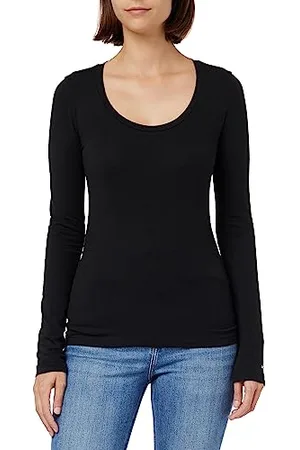 Tommy Hilfiger Damen Langarmshirt Slim Modern Basic, , XS