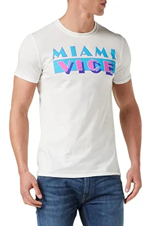 Miami Vice Herren Og Logo T-Shirt, , S