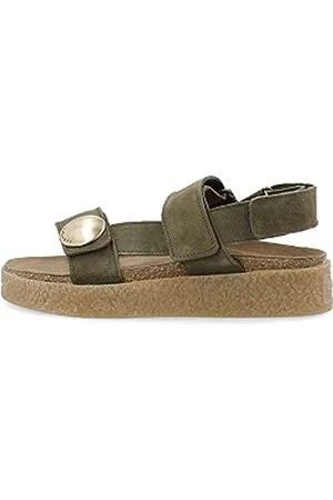 Cashott Damen CASDAGMAR Sporty Suede Sandal, , 37 EU