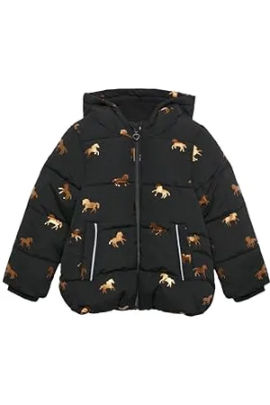 QS by s.Oliver Mädchen 2149477 Steppjacke mit Kapuze, , 116 cm